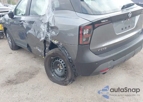 2025 Nissan Kicks S Intelligent Awd from USA, damaged, VIN 3N8AP6BB1SL372569